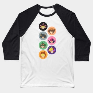 Dueling Protagonists Baseball T-Shirt